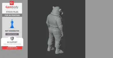 Alpha Hog - Character Figure STL