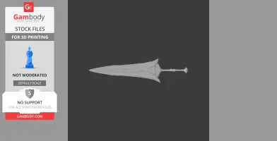 Artian Blade II Monster Hunter - Cosplay Prop STL
