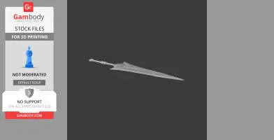 Artian Blade II Monster Hunter - Cosplay Prop STL