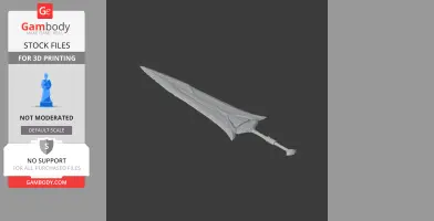 Artian Blade II Monster Hunter - Cosplay Prop STL