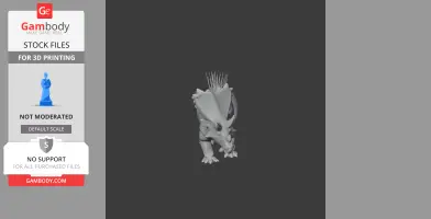 Mercuriceratops - Prehistoric Animal STL