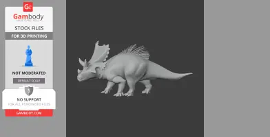 Mercuriceratops - Prehistoric Animal STL