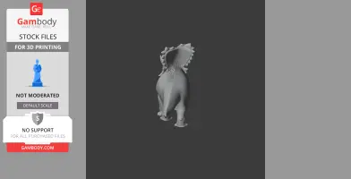 Mercuriceratops - Prehistoric Animal STL