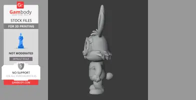 Bugs Bunny Spider-Man Ring - Mashup Figure STL