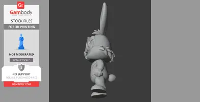 Bugs Bunny Spider-Man Ring - Mashup Figure STL