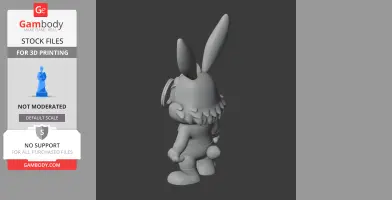Bugs Bunny Spider-Man Ring - Mashup Figure STL