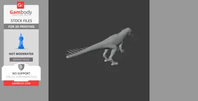 Microcephale - Prehistoric Animal STL