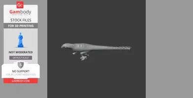 Microcephale - Prehistoric Animal STL