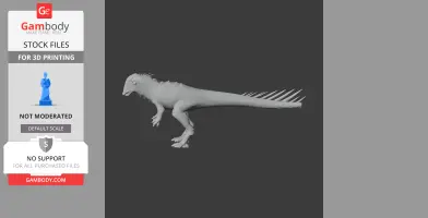 Microcephale - Prehistoric Animal STL