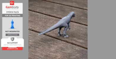 Microcephale - Prehistoric Animal STL