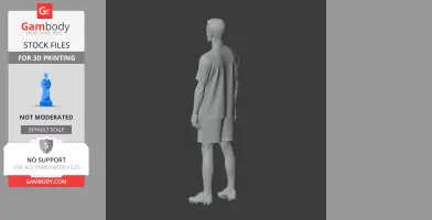 Rodri - Football Figure STL