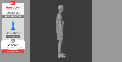 Rodri - Football Figure STL