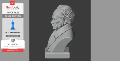 Arthur Schopenhauer - Historical Warrior STL