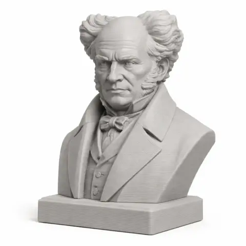 Arthur Schopenhauer - Historical Warrior STL