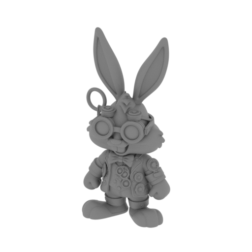 Bugs Bunny Steampunk Ring Figure.stl