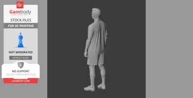 Rodrigo - Football Figure STL