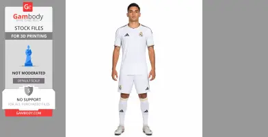 Rodrigo - Football Figure STL