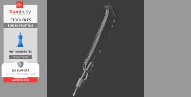 Buster Sword III Monster Hunter - Cosplay Prop STL