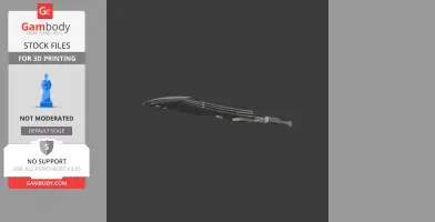 Buster Sword III Monster Hunter - Cosplay Prop STL