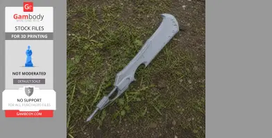 Buster Sword III Monster Hunter - Cosplay Prop STL