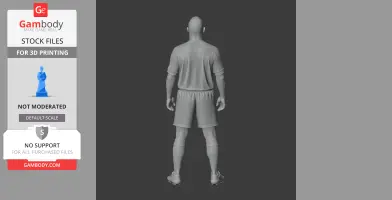 Ronaldo Nazario - Football Figure STL