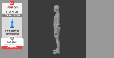 Rui Costa - Football Figure STL