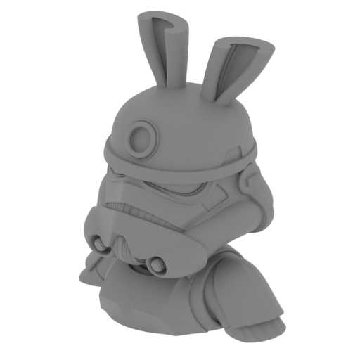 Bugs Bunny Stormtrooper Ring Figure.stl