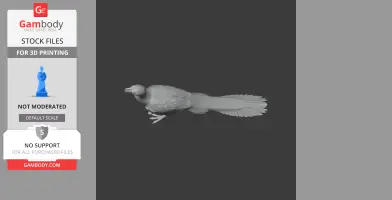 Microvenator - Prehistoric Animal STL