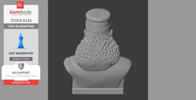 Ashurbanipal - Historical Warrior STL