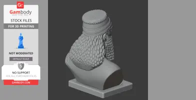 Ashurbanipal - Historical Warrior STL