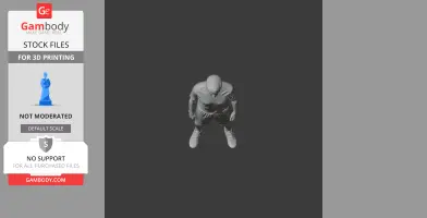 Steven Gerrard - Football Figure STL