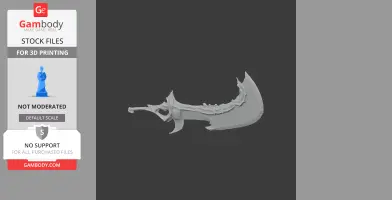 Chicken Decapitator I Monster Hunter - Cosplay Prop STL