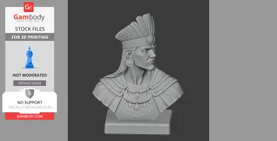 Atahualpa - Historical Warrior STL