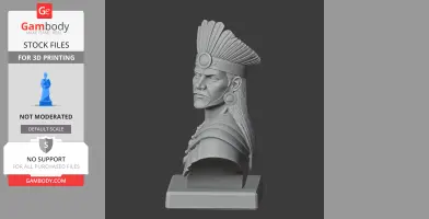 Atahualpa - Historical Warrior STL