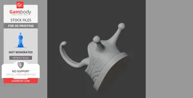 Snail HEAD WALL HANGER COAT AND KEY - Animal Wall Hook STL