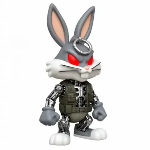 Bugs Bunny Terminator Ring - Mashup Figure STL