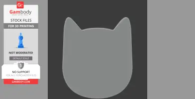 Squirrel Head Wall Hanger Coat and - Animal Wall Hook STL