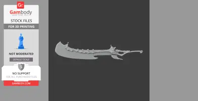 Chicken Decapitator II Monster Hunter - Cosplay Prop STL