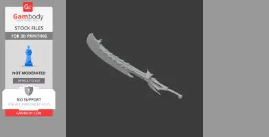Chicken Decapitator II Monster Hunter - Cosplay Prop STL