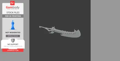 Chicken Decapitator II Monster Hunter - Cosplay Prop STL