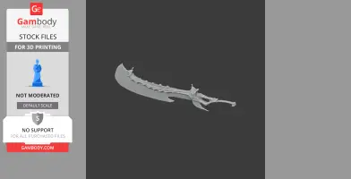 Chicken Decapitator II Monster Hunter - Cosplay Prop STL