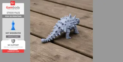 Minotaurasaurus - Prehistoric Animal STL