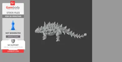 Minotaurasaurus - Prehistoric Animal STL