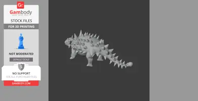 Minotaurasaurus - Prehistoric Animal STL