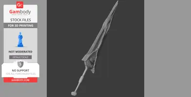 Artian Blade I Monster Hunter Wilds - Cosplay Prop STL