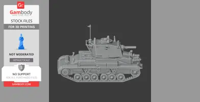 A10 Cruiser tank - Tank Model STL
