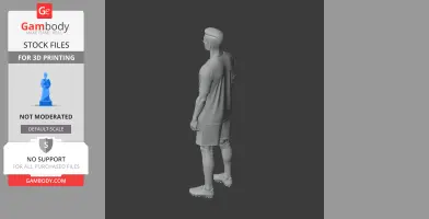 Rodrigo - Religious Statue STL
