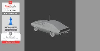 AMC Javelin - Scale Vehicle STL