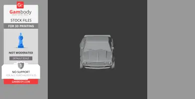 AMC Javelin - Scale Vehicle STL