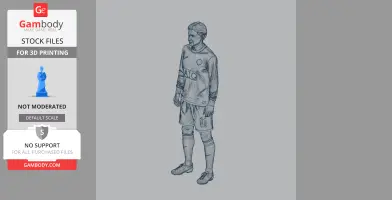 Ruud van Nistelrooy - Religious Statue STL